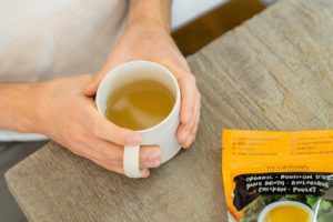 Drinking bone broth during intermittent fasting