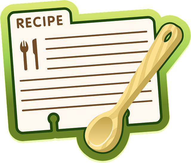 recipe, label, icon